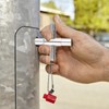 KYSUN Square Key, 4-Way Multifunctional Key Inner Dimensions 6.5 mm/7