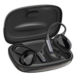 Zoklze Open Ear Wireless Bluetooth 5.4 Headphones,Ear Buds with ANC & Spatial Stereo Mode, Lightweight IPX5 Waterproof Earbud with 36H Playtime,Sport Headphone for Running, Workout, Cycling