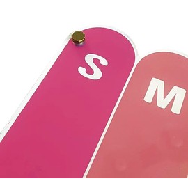 C. R. Gibson AWMB-25360 Kailo Chic Acrylic Dry Erase Wall Memo Board, 18.5" W x 12" H, Multicolor