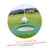GRIRIW Golf Putting Practice Cups Set Portable Plastic Training Aid
