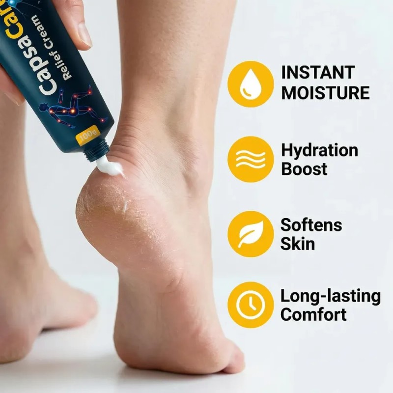 Crema De Alivio De Neuropatía Capsacare -capsaicina Y Arnica
