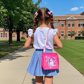 American 18 Inch Doll Bed & Carry Bag Set - Portable Bassinet with Pajamas & Rainbow Pony Handbag for Girl - Pillow Eye Mask Accessories Playset (Doll Not Included)
