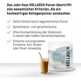 Collagen Powder [500g] Collagen Hydrolysate, Zip Bag, Peptides Type 1 and 3, Very Good Solubility, Tasteless, Fully Dissolving Powder, Beauty Collagen, 33 Daily Servings