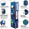 ABRA® 3 Shelf Hanging Locker Organizer for School, Gym, Work,