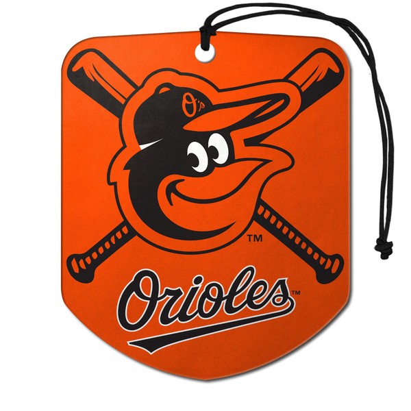 Fanmats 63162: Baltimore Orioles 2 Pack Air Freshener