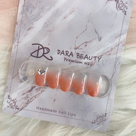 Next day delivery⭐Autumn gradient heart nail⭐ / 다음날 발송⭐가을 그라데이션 하트네일⭐
