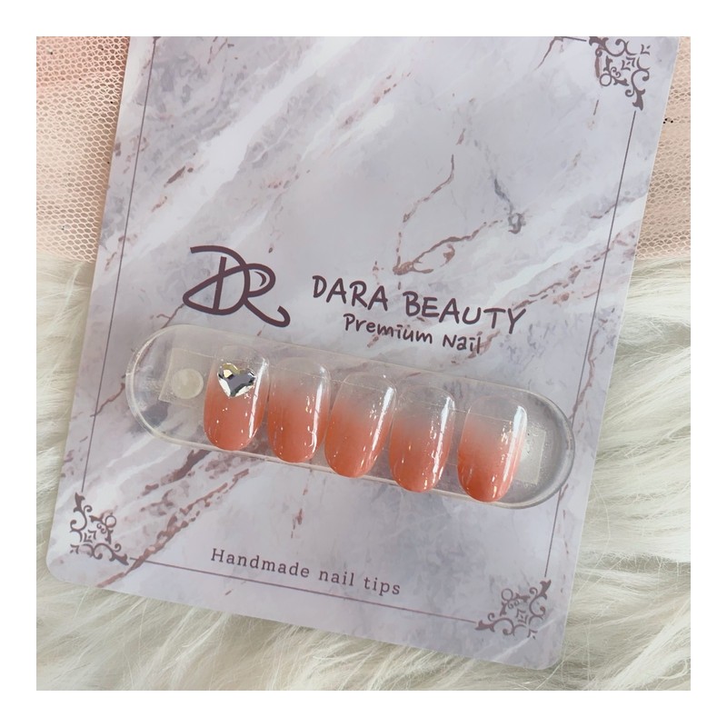 Next day delivery⭐Autumn gradient heart nail⭐ / 다음날 발송⭐가을 그라데이션