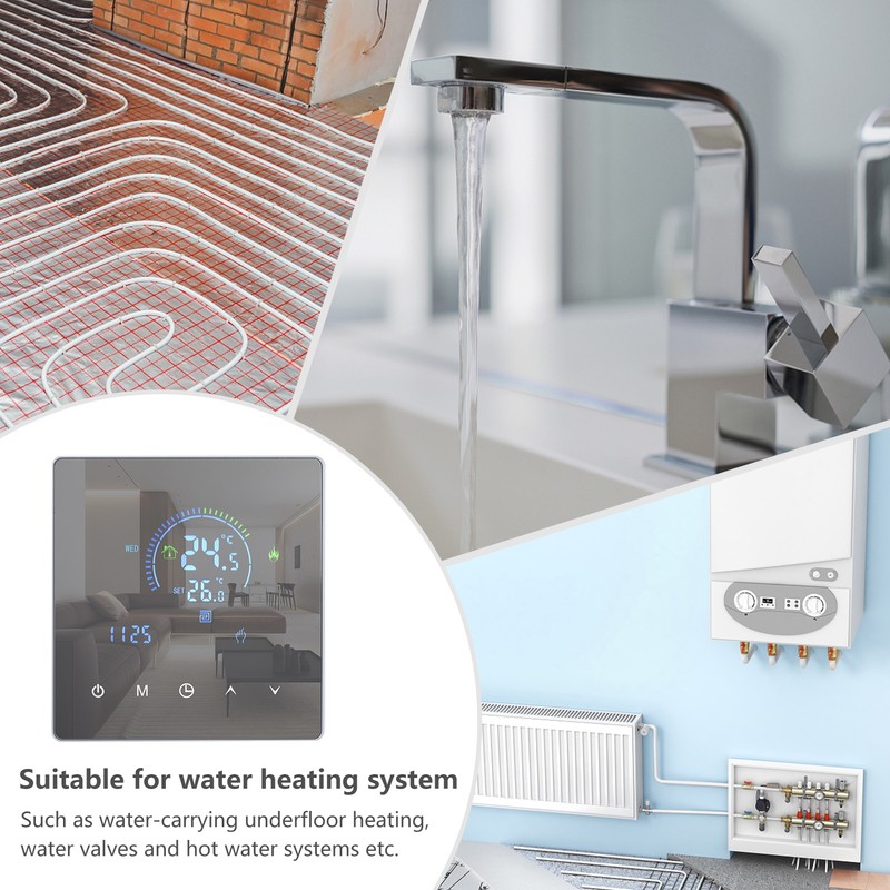 Smart Intelligent Thermostat Temperature Controller for Electric Underground Heating Equipment