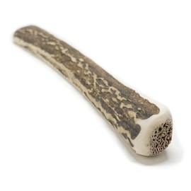 Kazuno-san Ezo Deer Antler Long for Small Dogs, 4 Piece, Made in Hokkaido, Natural, Additive-Free, Ozone Treatment, Dog Toy, Dental Care, 4.5