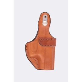 Bianchi, 3S Pistol Pocket Leather Holster, Plain Tan, Size 02, Right Hand
