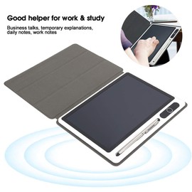 10 Inch LCD Tablet Hand Painting Tool for Electronic Notepads Guaranteed Quality High-Tech Laminating Technology for Daily Use (Black (with Leather Case))