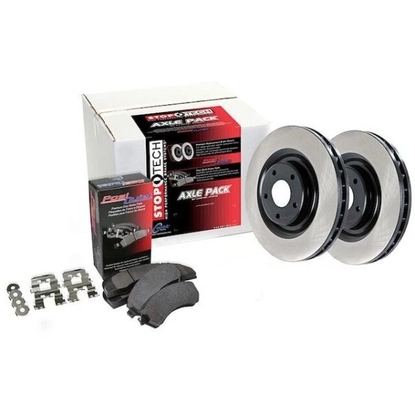 Centric 67DW49X Front Brake Pad and Rotor Kit Fits 2006-2015