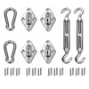 TANG Sunshades Depot Quadrilateral Sun Shade Sail Hardware kit Set