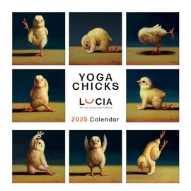 2025 Yoga Chick Square Calendar