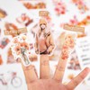 NOGAMOGA Autumn Journaling Sticker Book, A5 Size, 20 Sheets of