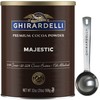 Ghirardelli Majestic Premium Cocoa Powder, 2 Pound Can with Ghirardelli