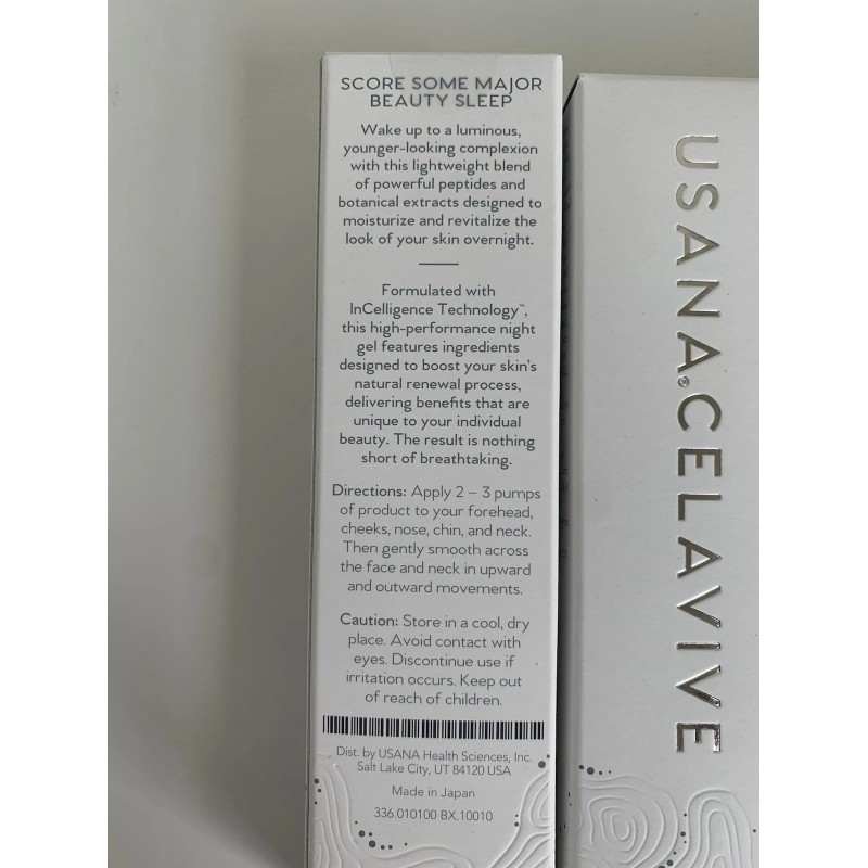 Usana Celavive Replenishing Night Gel Lot Of 6 sealed boxes