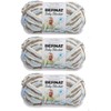 Bulk Buy: Bernat Baby Blanket Yarn (3-Pack) Little Cosmos 161103-3128
