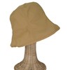 Bliss Leather Sauna Hat with Pockets, Bucket Hat, Unisex, Deep