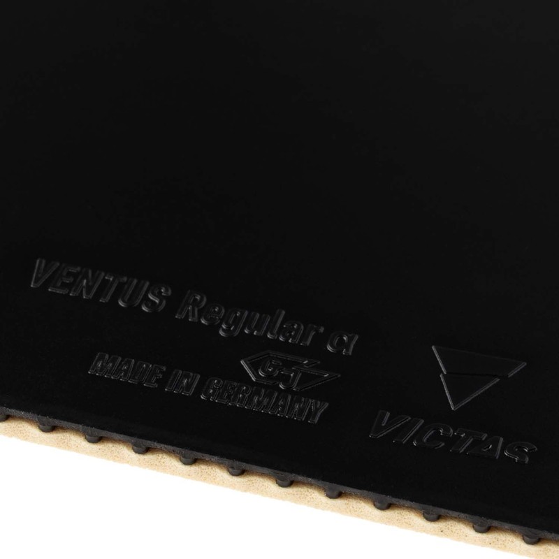 Victas VENTUS Regular α Table Tennis Rubber Back Soft Black