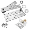TamBee Hidden Door Hinge Pivot Door Hinge Hardware Heavy Duty