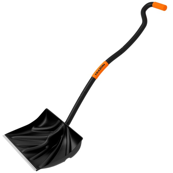 Snow Shovel Heavy Duty for Driveway with Ergonomic Handle to