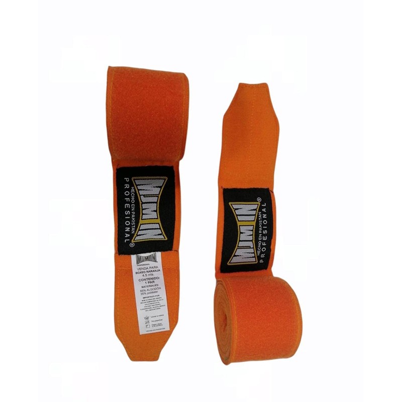 MJM IN Vendas para Boxeo Profesional Algodon Semi elasticas 4.5