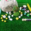 NIBERDA 100 Pcs Mini Resin Animals Figures, Mixed Tiny Plastic