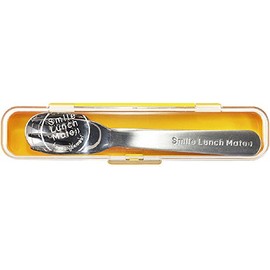 Jijinsha 42024-3 Spoon and Fork Set, Made in Japan, Yellow, Sugarland, Smile Ranchmate