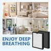 ClearAir-A5 Replacement Filter Compatible with VEWIOR ClearAir-A5 Air Purifier, 3-in-1