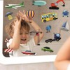 WALPLUS Window Gel Clings for Airplane Thick Gel Window Stickers