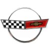 C4 Corvette Front Nose Emblem Plus Gas Fuel Lid Emblem