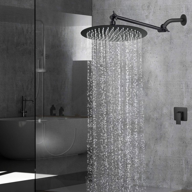 Voolan Rain Shower Head, High Flow Large Rainfall Showerhead Made