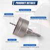 Luney 20PCS Concrete Hole Saw Kits, 30 40 50 65