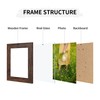 ccdcc 4x6 Collage Picture Frames Set of 2, Rustic Wooden