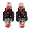 12‑24V Inline Circuit Breaker with Manual Reset Fuse Holder Battery