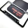 Generic Dont Tread ON ME Flag Domed Black License Plate