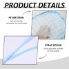 3 Pieces Hair Dye Cap, 3 Pieces Plastic Needles, Self-Contained