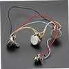Totority 1set Professional Guitar Wiring Kit Potentiometer for Electric Guitars