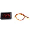 Volt?metro Digital Led 0,56 Pulgadas con Protecci?n Inversa Dc 0-100