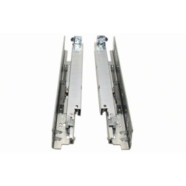 Blum 563H3810B Tandem Plus Blumotion 15" Drawer Runner Pair for Face Frame, Silver