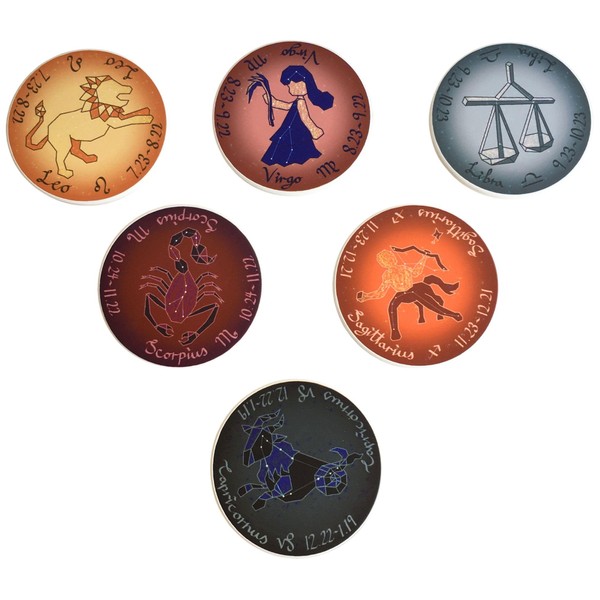 CoooolPrintz Limited Edition 4" Tabletop Ceramic Coaster Set of 6
