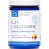 Essential Stacks- LGlutamina Gut Saborizada en Polvo (Limonada de Frambuesa)