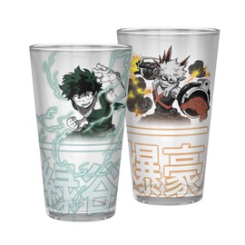 ABYSTYLE - My Hero Academia - XXL Glass - 400ml - Izuku & Bakugo