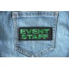 Ivamis Event Staff Patch Green- 4x1.5 inch - P6972
