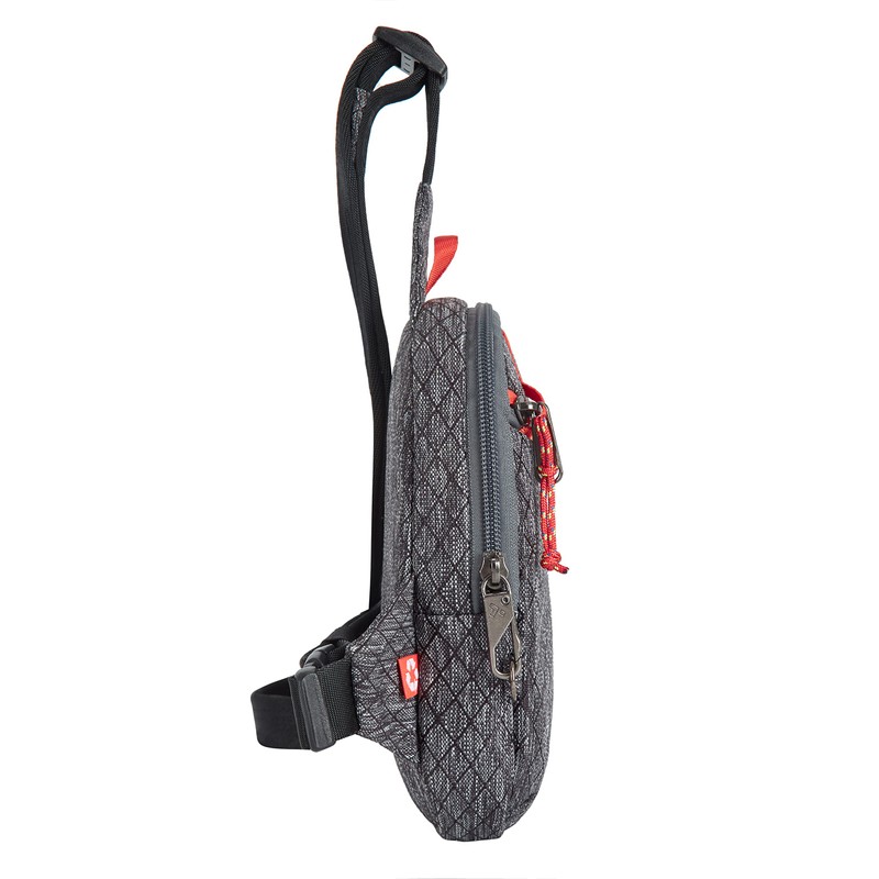 Travelon Unisex-Adult Anti-Theft Greenlander Compact Sling Bag, Diamond Ash, 5"