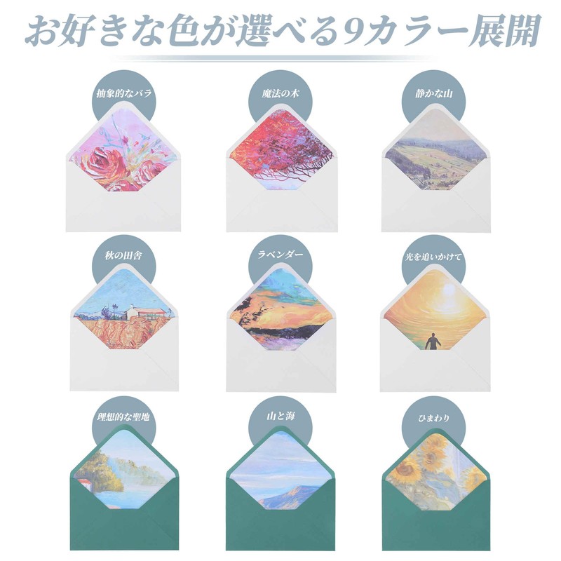 CAPASTEC Vintage Plain Message Cards Landscape Greeting Cards Postcards Invitations