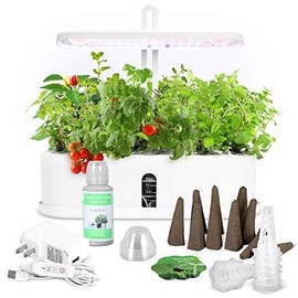 DR GOODROW Indoor Growing System - 10 Pods Led Grow Light for Indoor Plants | Hydroponic Growing System for Home | Fast Herb Grower Indoor Kit | Indoor Plant Growing System & Hydroponic Garden