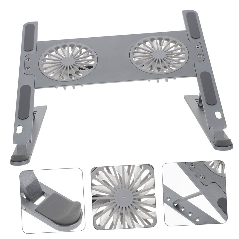 Mobestech Detachable Aluminum Laptop Cooling Pad 8 Gear Height Adjustment