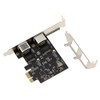 KALEA-INFORMATIQUE PCIe 2.5 LAN Dual Gigabit Ethernet Card 10 100